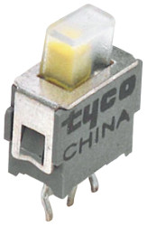 Przełącznik suwakowy, SPDT, montaż PCB, 20V, 400 mA przy 20 V, TE Connectivity