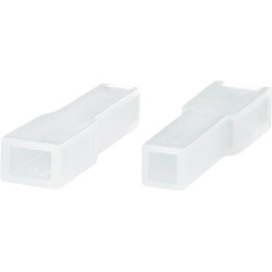 TE 1-480435-0 187 Faston Crimp Housing 1P Natural