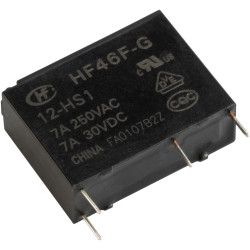 Hongfa HF46F-G/012-HS1 PCB Mount Relay 12V DC SPST