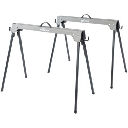 Evolution Power Tools 005-0003 Metal Folding Sawhorse Stand (Twin Pack)