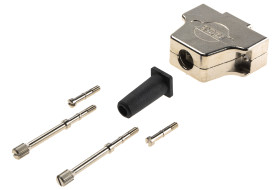 Osłona tylna D-Sub 15 -pinowe Cynk odlewany Prosty FCT from Molex A