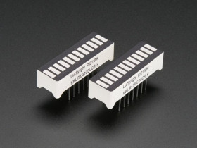 Adafruit Bi-Color (Red/Green) 12-LED Bargraph - Pack of 2