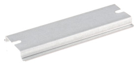 Szyna DIN szerokość 35mm długość 100mm wysokość 7.5mm Bez perforacji Fibox