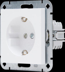 940032008 HK07 - outlet, increased touch protection, Arctic white matt