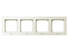 SONATA STANDARD Ramka 4 poczwórna do wyłączników IP44 ecru RH-4R/27 OSPEL