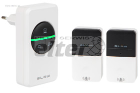 Dzwonek bezprzew. KINETIC DK-12 2x Nadajnik