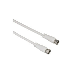 Kabel F-F wtyk-wtyk 15m biały