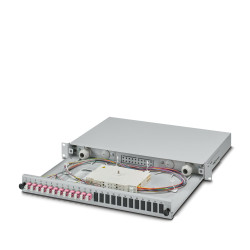 Rynna rozgałęziająca, seria: FDX 20, typ: Obudowa złącza światłowodowego, l. portów: 4, złącze: LC, tryb: Wielomodowy