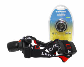 Latarka czołowa 1W TS-1100 z zoom,