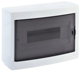 Rozdzielnica modułowa 1x12 natynkowa IP40 biała