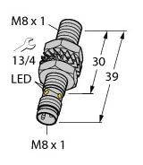 Czujnik indukcyjny Turck BI3U-EM08-AP6X-V1131, 10 - 30 V, 1 szt.