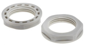 Nakrętka do dławnic kablowych, PG11, IP68, kolor: Szary, materiał: Nylon 66, RS PRO