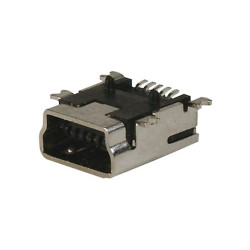 2szt. GNIAZDO MINI USB TYPU B 5PIN DO MONTAŻU SMD