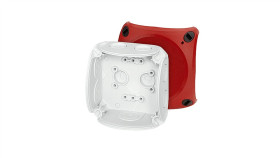 Puszka Odgałęźna 93X93x62 Bez Zacisków Ip66 Czerwona Dk 0200 R 62000035