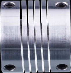 Helical coupling, D=25 / L=24 mm for encoder, E60027