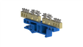 Listwa Zaciskowa L-5X2 Do Montażu Na Szynie Ts35 Msf 2000-06