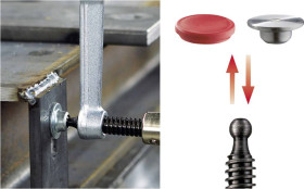 Wymienna płyta dociskowa (TG, wysięg 140-175 mm / TGK / ≥GZ30 / ≥GM30Z / SG30-VAD) Bessey 3051040030