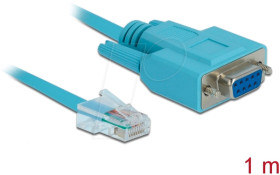 63341 Console cable 1 m blue