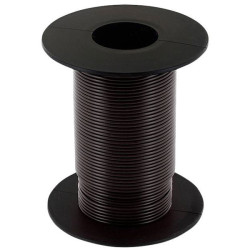 econ connect KL025SW25 Strand Black 1 x 0.25 mm&#xB2; Wire 25m