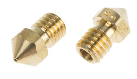 Ultimaker 2, 9526 Brass, 0.6mm, Zestaw dysz