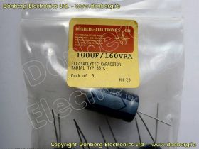100UF/160VRA