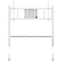 Neomounts FL50-575WH1 TV trolley height-adjustable fit for 65"-110"