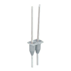 WAGO 280-473 2-pole Pin Module for Termi-Point 0.8x2.4mm Grey