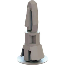 Spacer, bl 4.8 mm, PA, natural, 006.81.426