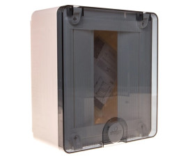 Rozdzielnica modułowa 1x8 natynkowa IP40 (drzwi transparentne) Golf VS108TD