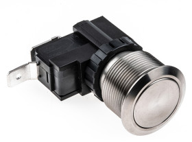 Nasadka przełącznika Zatrzaskowy SPST średnica wycięcia 22.2mm, montaż panelowy RS PRO
