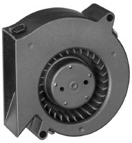 DC radial fan, 12 V, 76 x 76 x 27 mm, 51 m³/h, 51 dB, ball bearing, ebm-papst RL 48-19/12/2 P