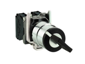 HARMONY XB4 Przełącznik 2-pozycyjny czarny metalowy XB4BG21 SCHNEIDER ELECTRIC