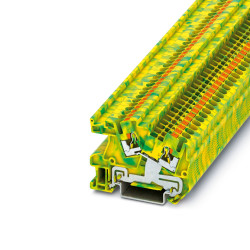 Listwa zaciskowa uziemienia 12 AWG żyły: 2 Zielony, żółty Wciskane Phoenix Contact