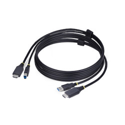 Kabel KVM, HDMI - HDMI, kolor: Czarny, StarTech.com