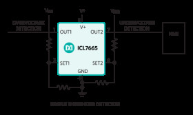 µP Voltage Monitor with Dual Over/Undervoltage Detection