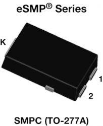 V15PM153 High Current Density Surface-Mount TMBS&#174; (Trench MOS Barrier Schottky) Rectifier Ultra Low VF = 0.5 V at IF = 5 A
