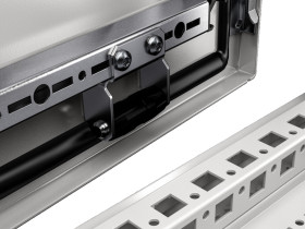 Wspornik, typ: Rolka górna, do użytku z: Przyłączanie do rurowej ramy drzwi, VX25 gangami czyhających obudowy systemu