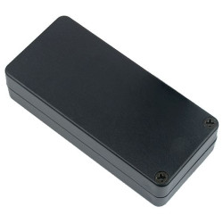 1551CBK Hammond Black Subminiature Enclosure 65 x 30 x 15.5mm