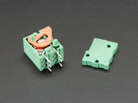 Configurable Spring Terminal Blocks - 3 Pin 0.1" Pitch x 5