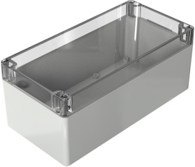 PC enclosure, (L x W x H) 240 x 120 x 100 mm, gray (RAL 7035), IP66, 331224100