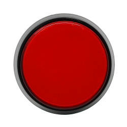 Large Arcade Button with LED - 60mm Red