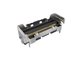 Złacze krawędziowe PCB 74-pinowe, raster 0.6mm , 1-rzędowe, Amphenol Communications Solutions, seria G9912322