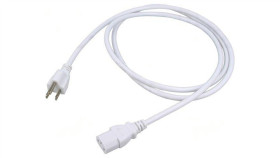 Kabel: 3X0,75Mm2, Iec C13 Żeński,Nema 5-15 (B) Wtyk, 1,8M Lt-832+501 Vctf...