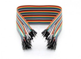 ZESTAW 40SZT KABLI POL MESKO-MESKIE 30CM