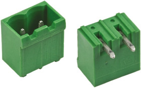 Blok zacisków wtykowych 2-pinowe raster: 5.08mm -rzędowe TE Connectivity Przewlekany 15.0A 300.0 V.