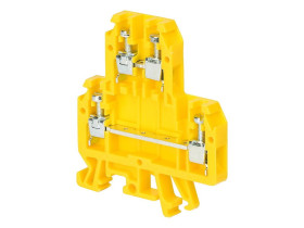 Złączka jednotorowa ZUG-G/21 żółta A00-0001 POKÓJ