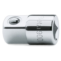 Adapter do nasadek, rozm: 1/4 in, 3/8 in, Przejściówka, dł: 28 mm