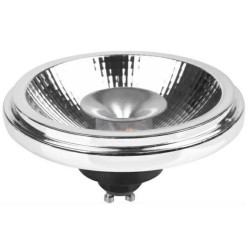 Żarówka TRISTAN-DIM ściemnialna ES111 CW gu10 12W 12 led 2835 230V kąt 24 stopnie AR111 z odbłyśnikiem zimna biała dimmable