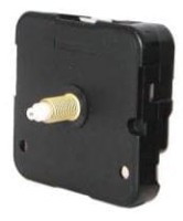 UM212.05 Mechanizm zegara kwarcowego (z gwintem) 5.6x5.6x1.6cm, dł. gwintu 5mm (dł. całkowita osi 11mm)