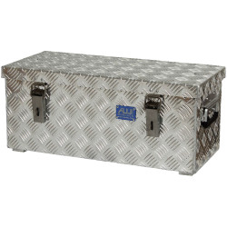 Alutec 41037 Checker plate box Aluminium 622x275x270mm Transport Boxes